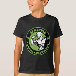 Camiseta Dia de São Patrício Malhação Gym Workout Shamrock 