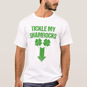 Camiseta Dia de São Patrício Malvado Tickle My Shamrocks
