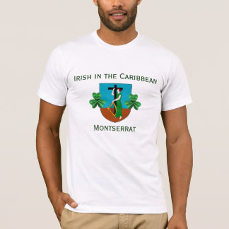 Camiseta Dia de São Patrício no Montserrat das caraíbas