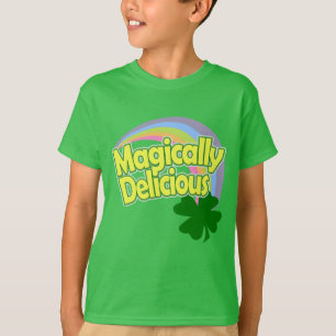 Camiseta Dia de São Patrício Pastel màgica delicioso do