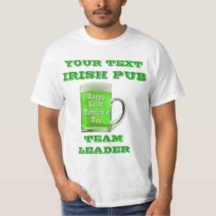 Camiseta Dia de São Patrício Personalizado