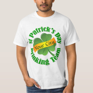Camiseta Dia de São Patrício Personalizado