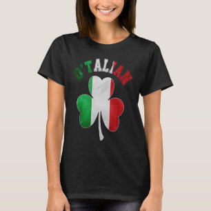 Camiseta Dia de São Patrício pijamas O'talian Italy Itália