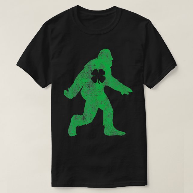 Camiseta Dia de São Patrício Santo Paddys Irlandês (Frente do Design)