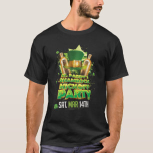Camiseta Dia de São Patrício Shamrock Kickoff Gift