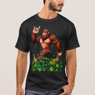 Camiseta Dia de São Patrício Shamrock Men Feminino