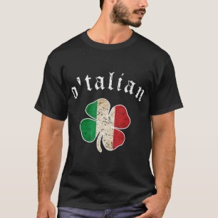 Camiseta Dia de São Patrício Shirt Irish O'talian Italy Sha