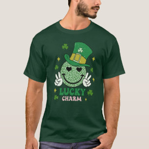 Camiseta Dia de São Patrício Sortudo de Charm