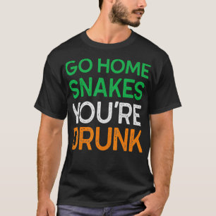 Camiseta Dia de São Patrício vai para casa Cobras irlande