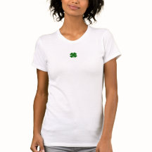 Dia de São Patrício Verde Sortudo Quatro Folha de 