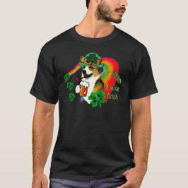 Camiseta Dia de São Patrício Welsh Corgi