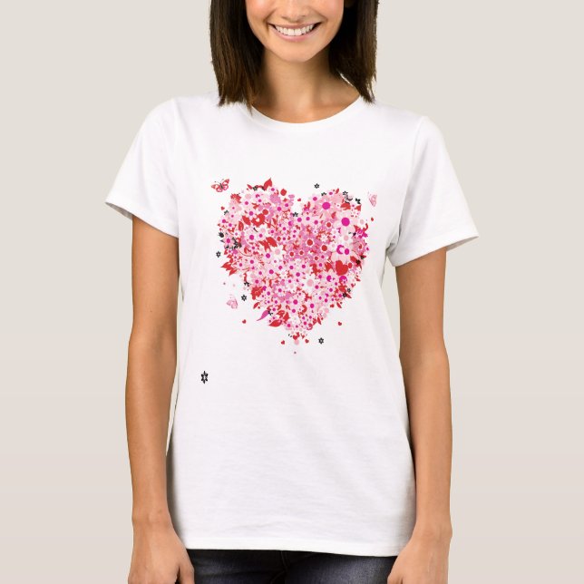Camiseta Dia de são valentim (Frente)
