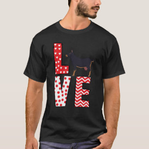 Camiseta Dia de São Valentim Amor Dia de São Valentim Coraç
