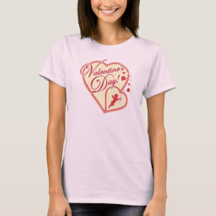 Camiseta Dia de são valentim com t-shirt do Cupido