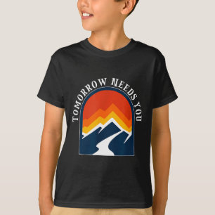 Camiseta Dia de Saúde Mental Amanhã Precisa de Você