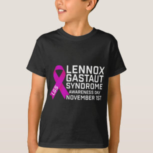 Camiseta Dia de Sensibilização Lennox Sindrome Gastaut