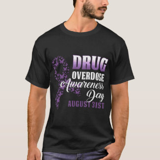 Camiseta Dia de Sensibilização para a Sobredosagem de Medic