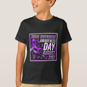 Camiseta Dia de Sensibilização para a Sobredosagem de Medic