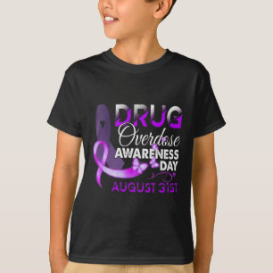 Camiseta Dia de Sensibilização para a Sobredosagem de Medic