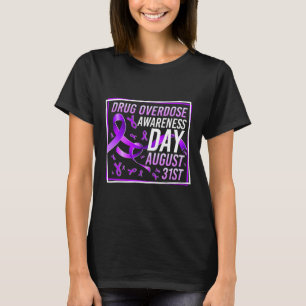 Camiseta Dia de Sensibilização para a Sobredosagem de Medic