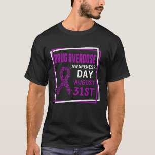 Camiseta Dia de Sensibilização para a Sobredosagem de Medic