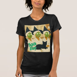 Camiseta Dia de Spa das Bruxas Humor Divertido