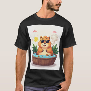Camiseta Dia de Spa de Relaxamento em Banheira de Hidromass