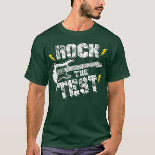 Camiseta Dia de Teste Balança O Dia de Teste do Professor E