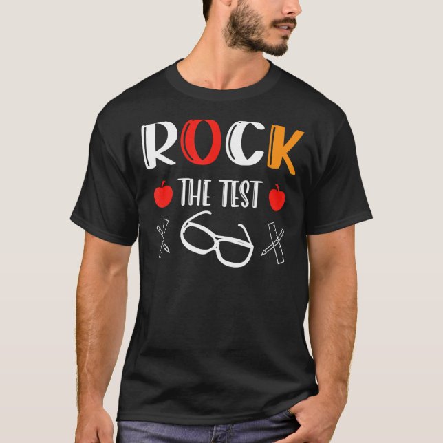 Camiseta Dia de Teste do Professor (Frente)