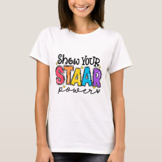 Camiseta Dia de Teste do Professor de Energia Estelar