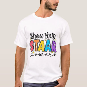 Camiseta Dia de Teste do Professor de Energia Estelar