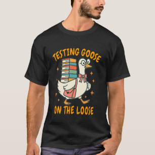 Camiseta Dia De Teste Equipe De Professores Motivação Teste