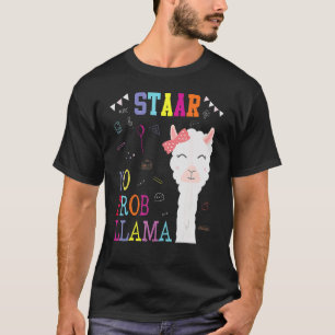 Camiseta Dia de Teste Llama Professor Aluno Llama Dia de Te