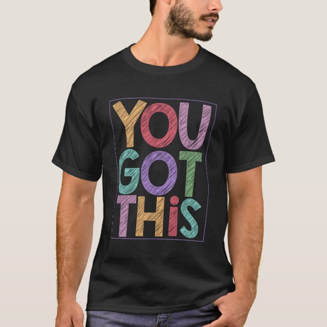 Camiseta Dia De Teste Motivacional Para O Professor Que Voc (Frente)