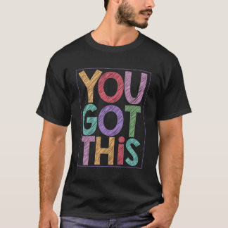Camiseta Dia De Teste Motivacional Para O Professor Que Voc