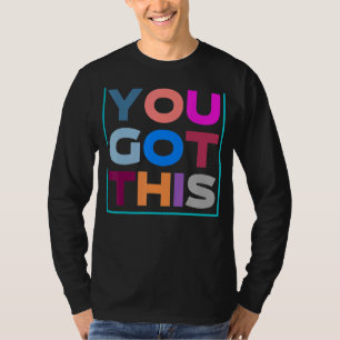 Camiseta Dia De Teste Motivacional Para O Professor Que Voc