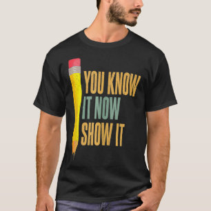 Camiseta Dia de Testes de Professores