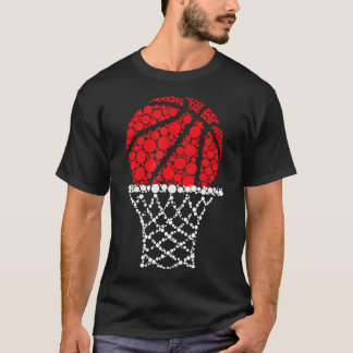 Camiseta Dia De Um Ponto De Basquete Feliz Para Crianças Mu