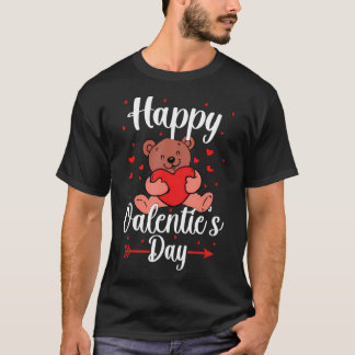 Camiseta Dia de Verão do Dia de os namorados Feliz Dia de o
