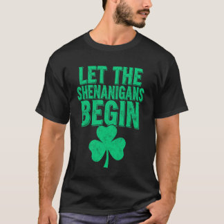 Camiseta Dia Divertido de São Patrício 2019 O Leprecaun Dei