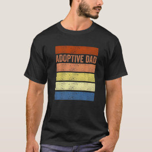 Camiseta Dia do Anúncio de Adoção Pai Família  