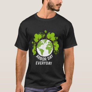 Camiseta Dia do Árvore Planeta Terra Aniversário Homens