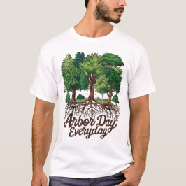 Camiseta Dia do Árvore Planeta Terra Feliz Dia do Porto