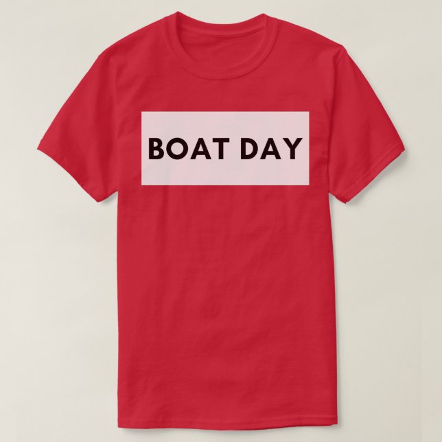 Camiseta Dia do Barco (Frente do Design)