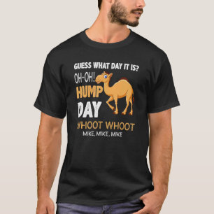 Camiseta Dia Do Camelo Hump Adivinha Que Dia É