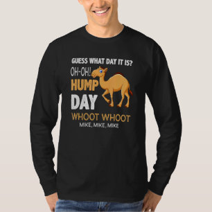 Camiseta Dia Do Camelo Hump Adivinha Que Dia É