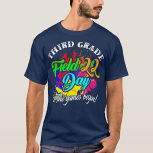 Camiseta Dia do Campo do Terceiro Grau 2022 Deixe Os Jogos