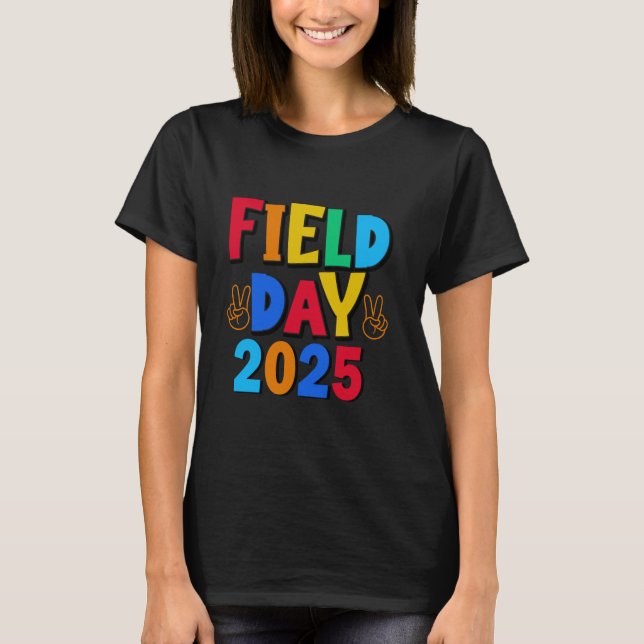 Camiseta Dia do Campo Escolar 2025 Dia de Campo Crianças Pr (Frente)