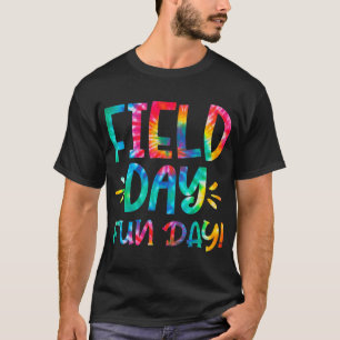 Camiseta Dia do Campo Escolar Diversão Tie Dye Field Day 20
