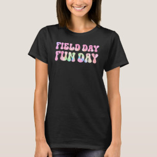 Camiseta Dia do Campo Escolar Diversão Tie Dye Field Day 20